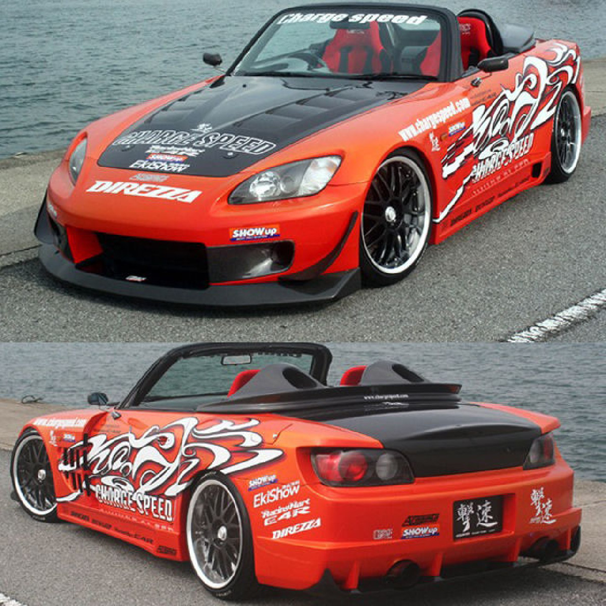 Chargespeed Super GT Breitbau Bodykit Honda S2000 AP1 Bj. 99-03