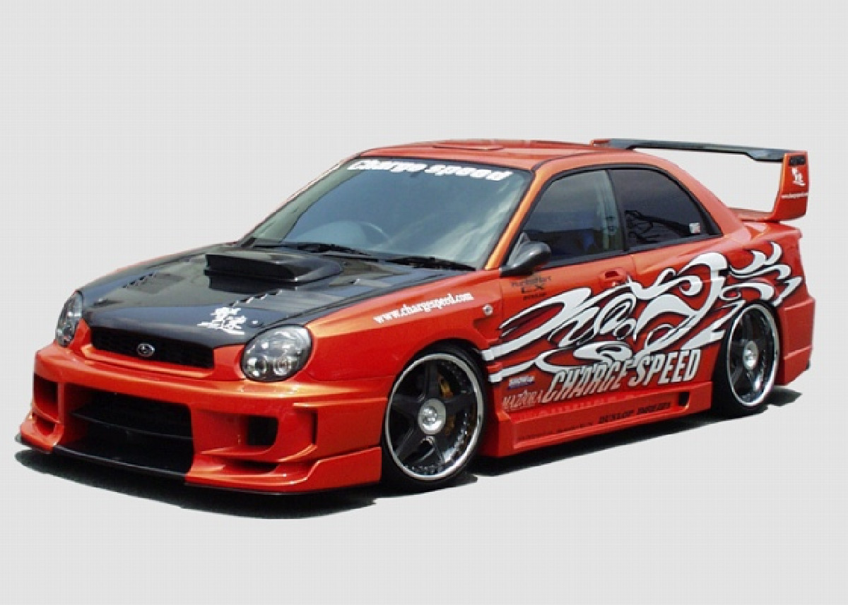 Chargespeed Breitbau Bodykit Subaru Impreza GDA/B 00-03 D-1 Style