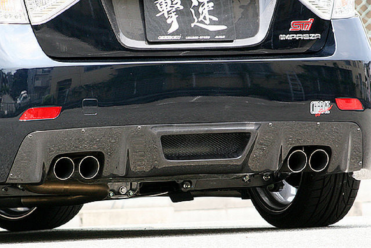 Type-1 Chargespeed Carbon Heckdiffusor Subaru Impreza WRX STi 07-12