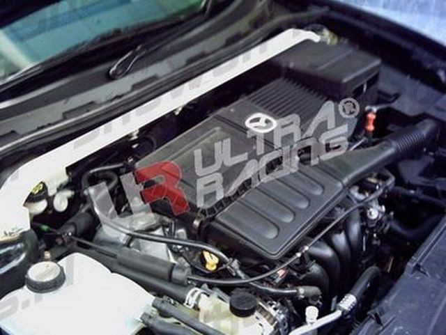UltraRacing 2-Point Domstrebe Mazda 3 BK 04-09 UltraRacing 2-Point Domstrebe Mazda 3 BK 04-09