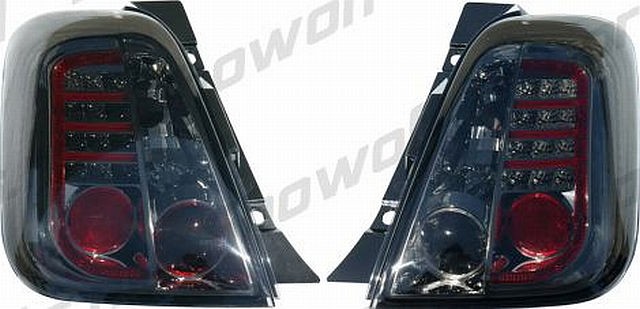 LED Rückleuchten Fiat 500 ab 07 Rauch
