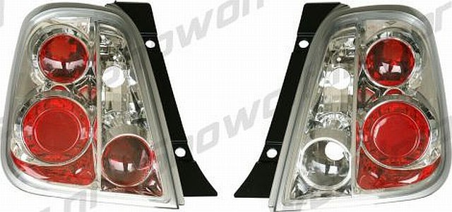 Rückleuchten Fiat 500 ab 07 Chrom