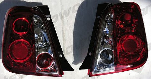 Rückleuchten Fiat 500 ab 07 Rot/Klar