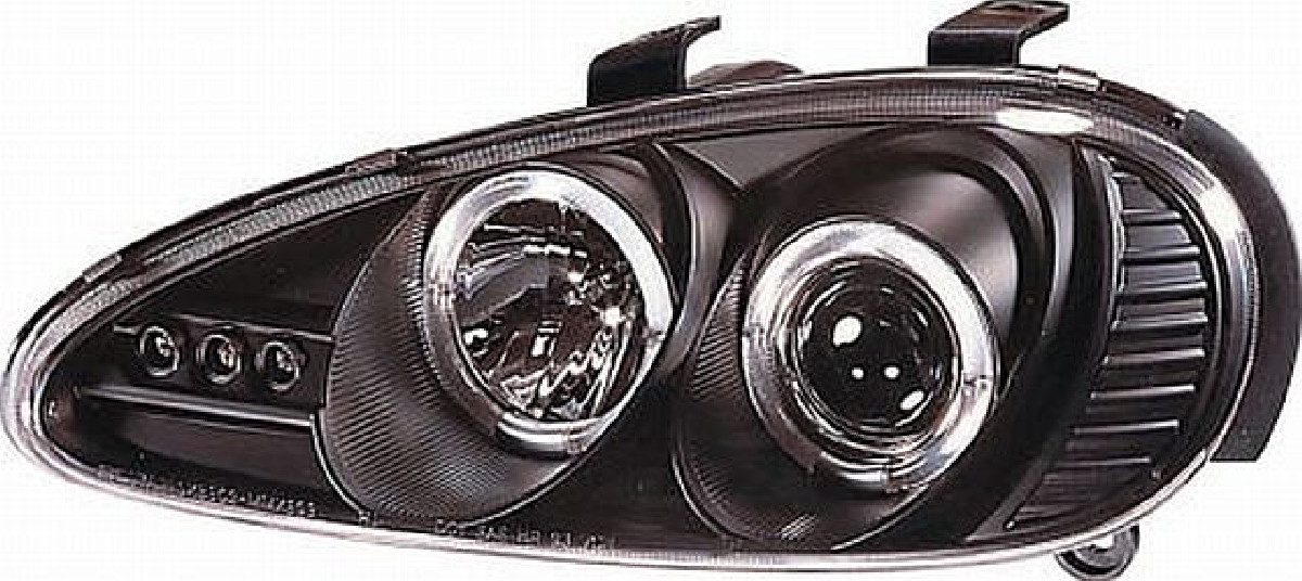 Angel Eyes Scheinwerfer Mazda MX3 Schwarz