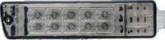 LED Frontblinker VW Golf 2 Rauch