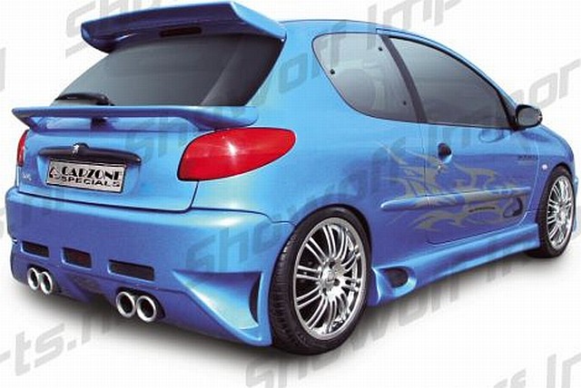 Samurai Heckspoiler Peugeot 206 3D/5D