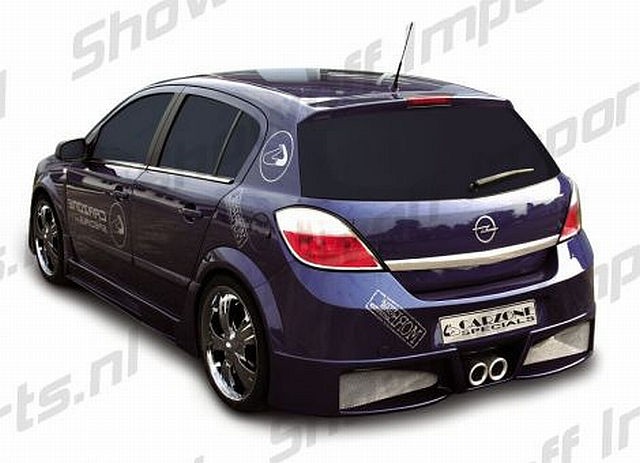 Tuning Opel Astra H Futura Heckstoßstange Opel Astra H 5t