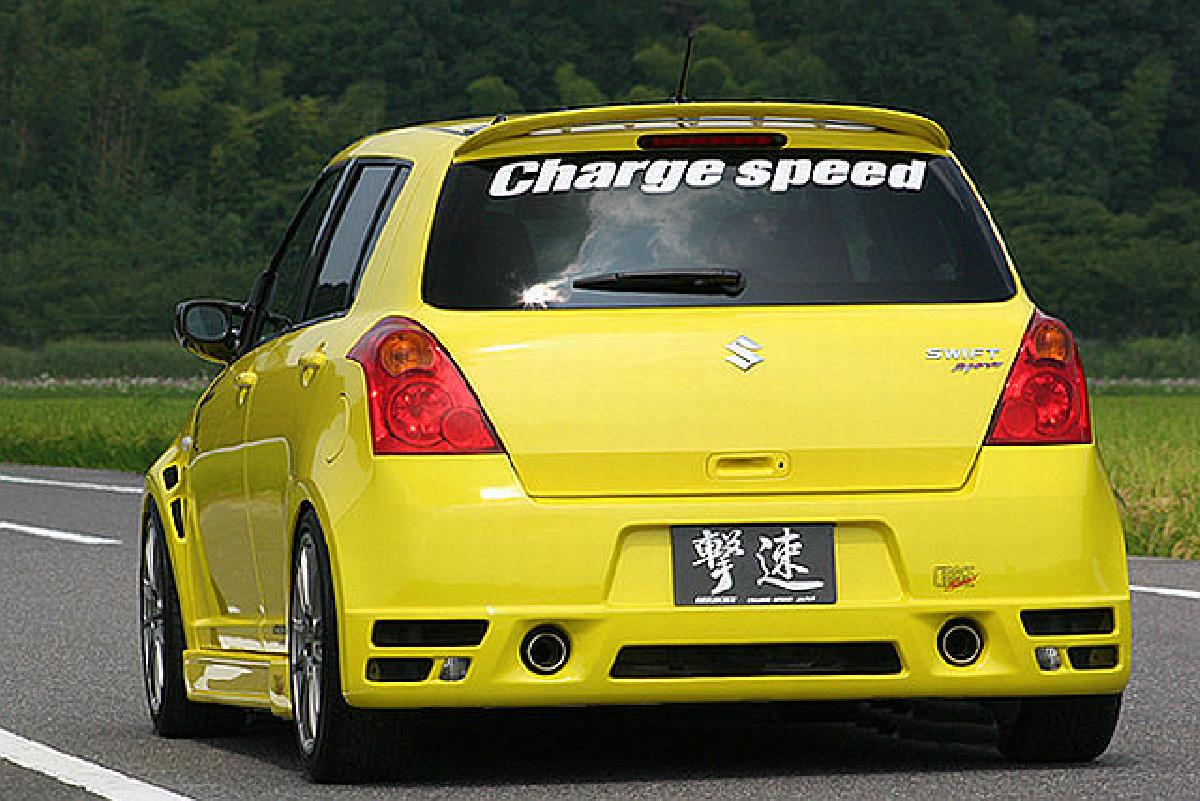 Type-1 Chargespeed Heckstoßstange Suzuki Swift 05-10