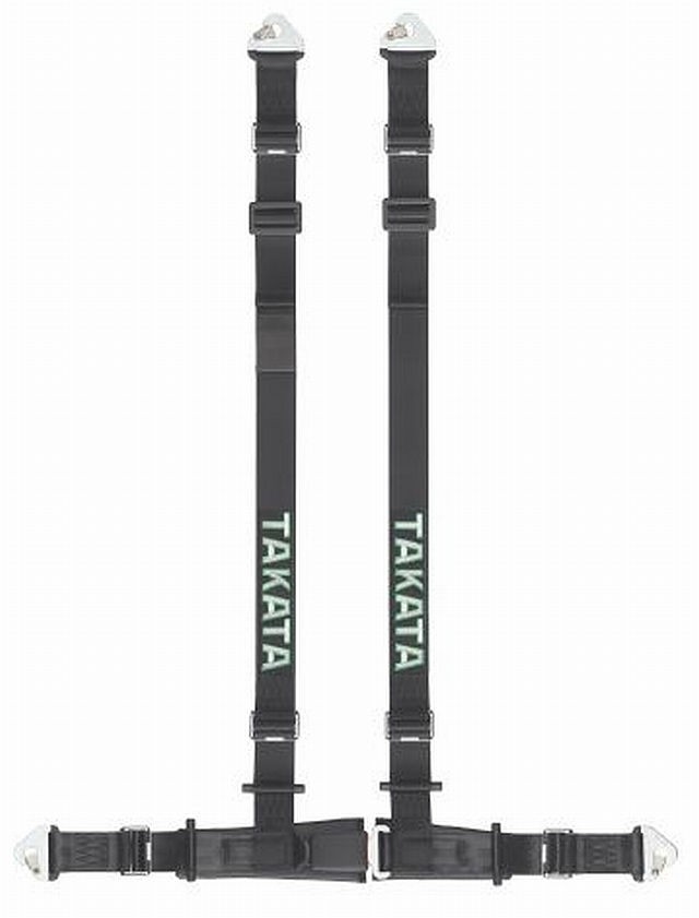 Takata Renn-Sicherheitsgurt DRIFT II 4-Point Black Snap-on
