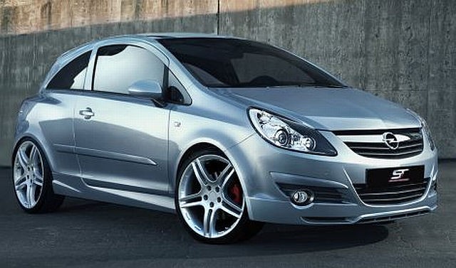 Frontlippe Opel Corsa D 06-12
