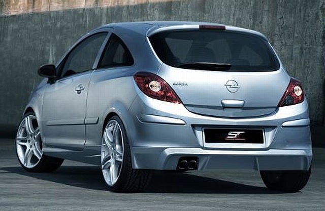 Heckansatz Opel Corsa D 06-12