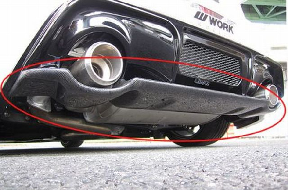 Chargespeed JDM Heckdiffusor Toyota GT86