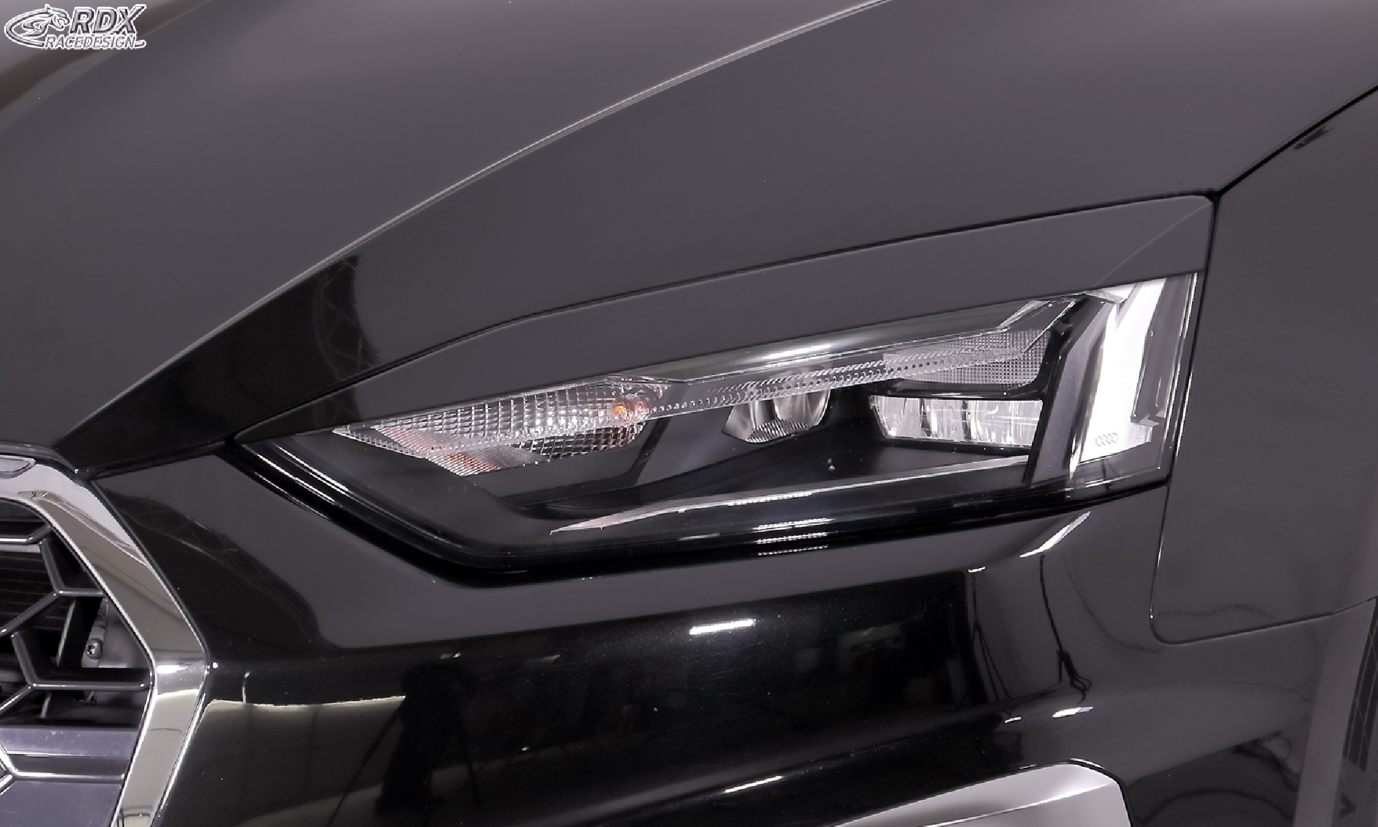 Scheinwerferblenden AUDI A5 (F5) für Serien-LED-Scheinwerfer Böser Blick