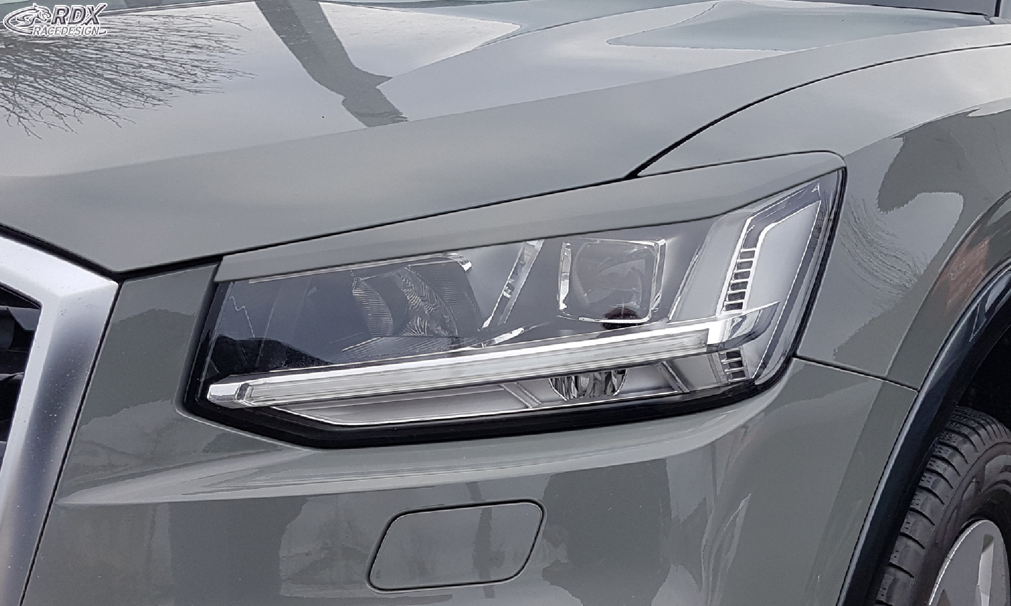 Scheinwerferblenden für AUDI Q2 GA (2016+) Böser Blick