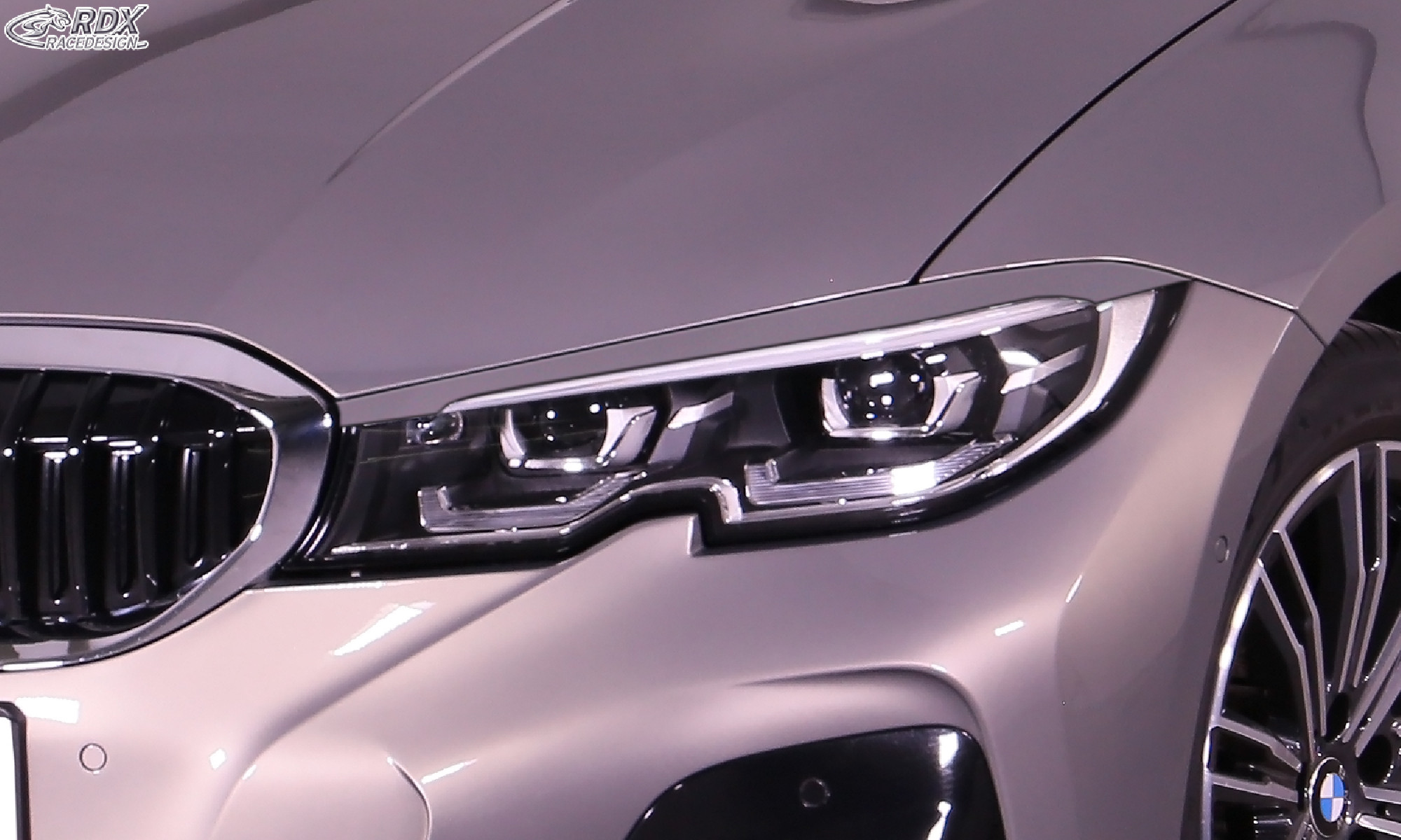 Scheinwerferblenden für BMW 3er G20 G21 Böser Blick