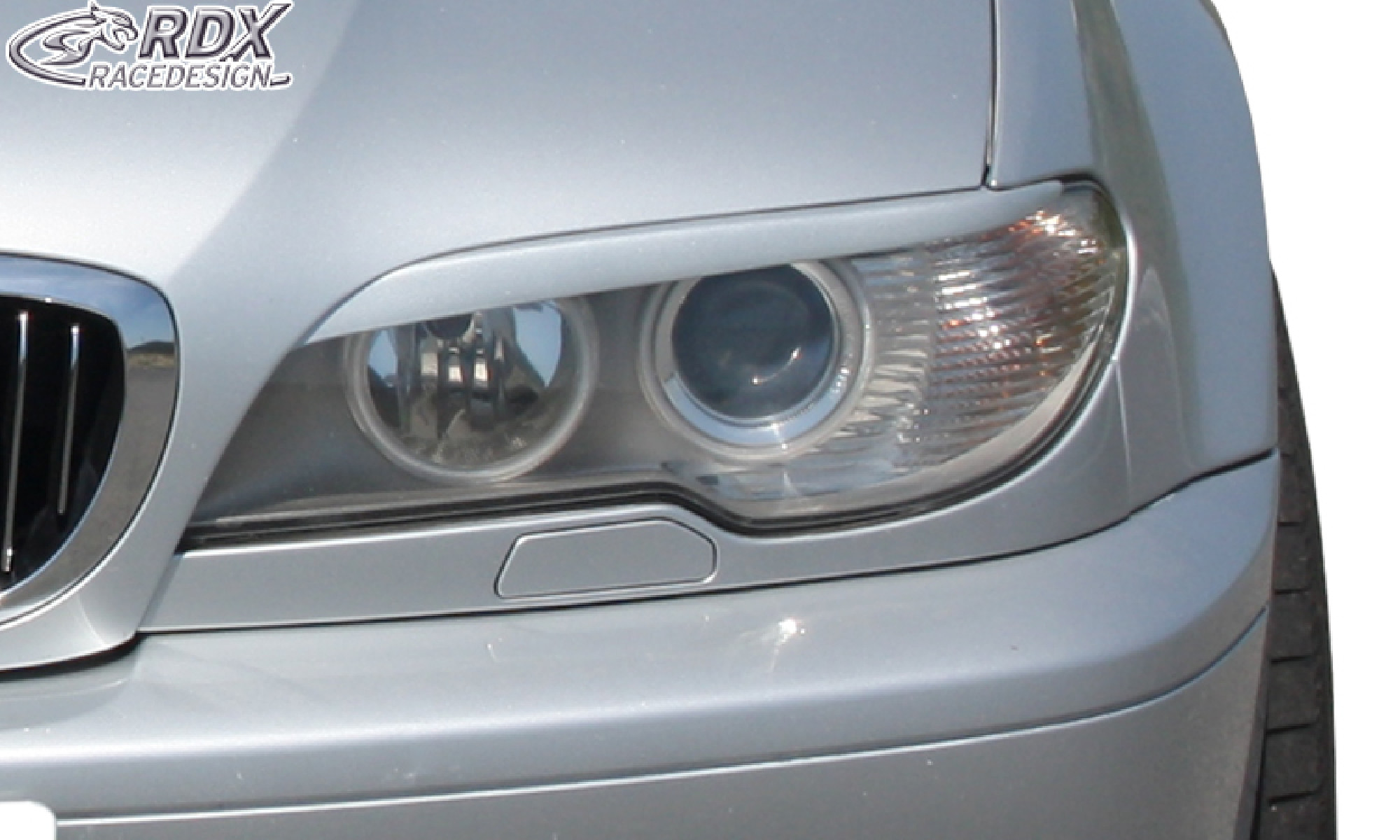 Scheinwerferblenden für BMW E46 Coupe / Cabrio (1999-2007) Böser Blick