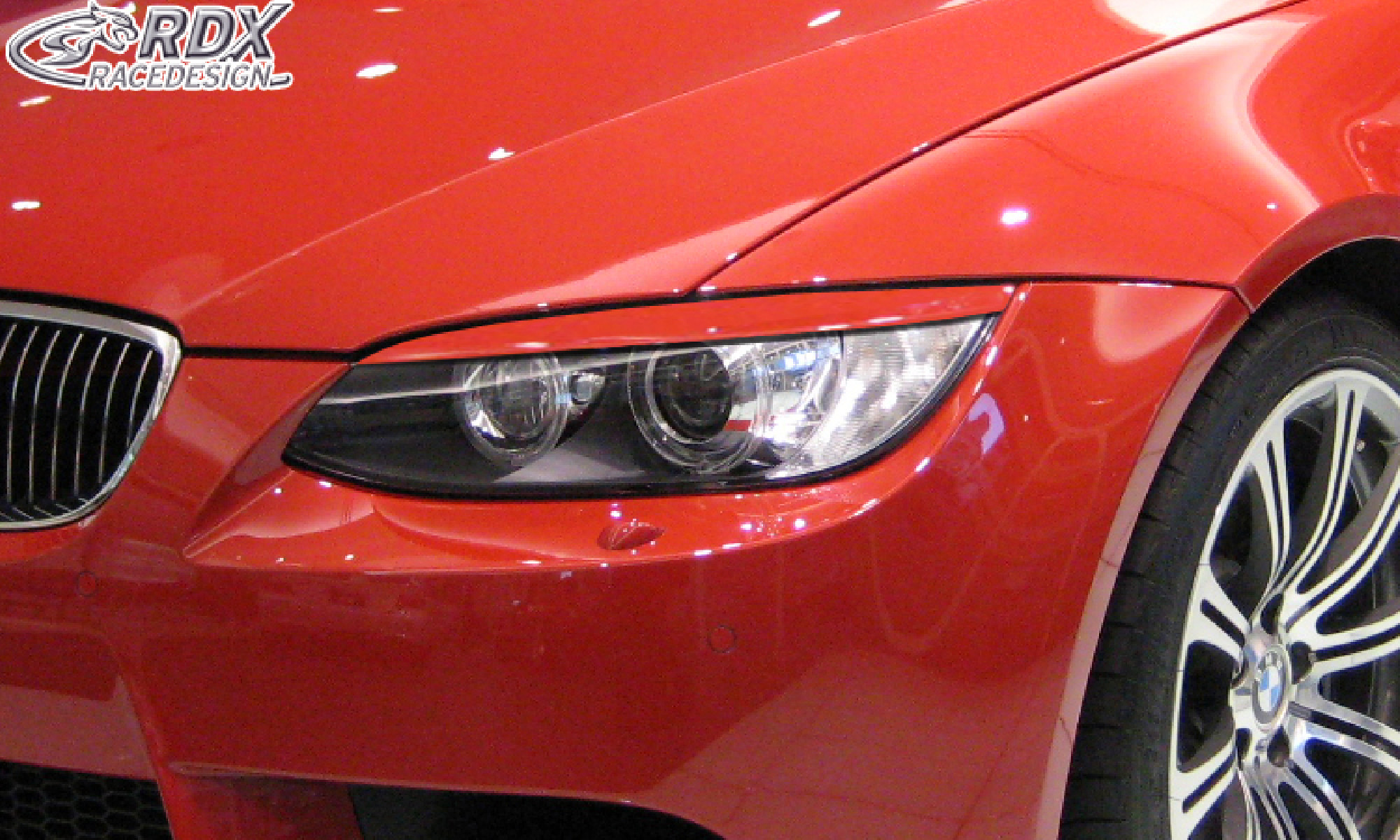 Scheinwerferblenden für BMW E92 / E93 -2010 Böser Blick