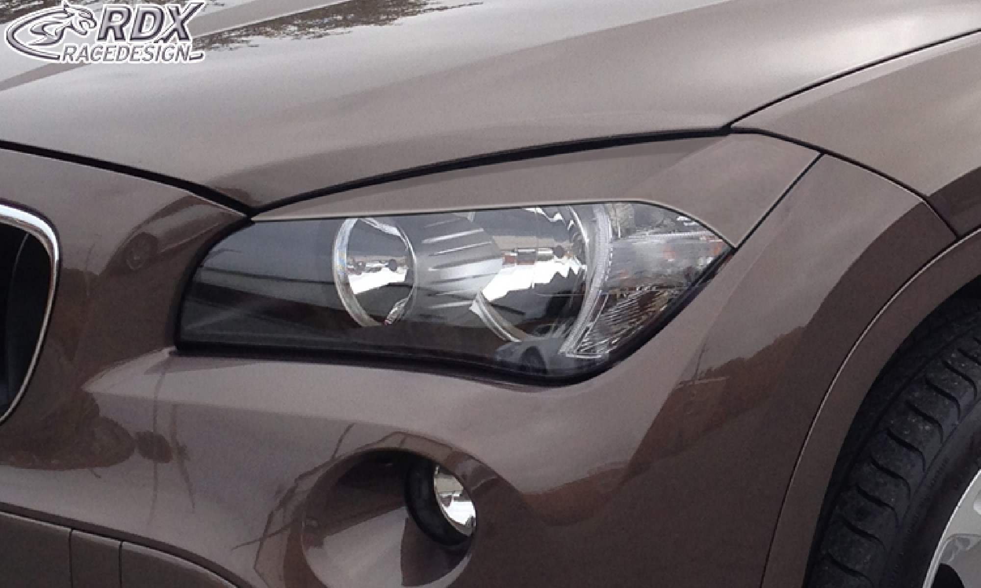 Scheinwerferblenden für BMW X1 E84 -2012 Böser Blick Scheinwerferblenden für BMW X1 E84 -2012 Böser Blick