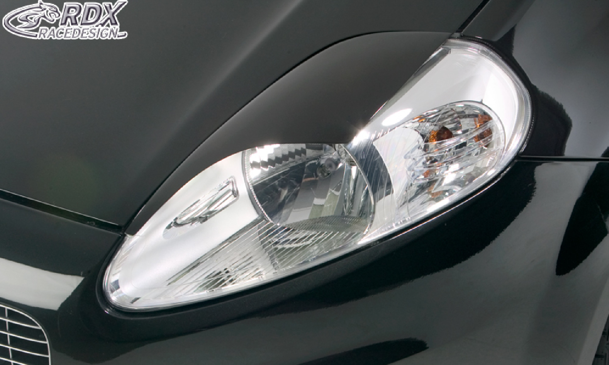 Scheinwerferblenden für FIAT Punto (199, 2005-2018) Böser Blick