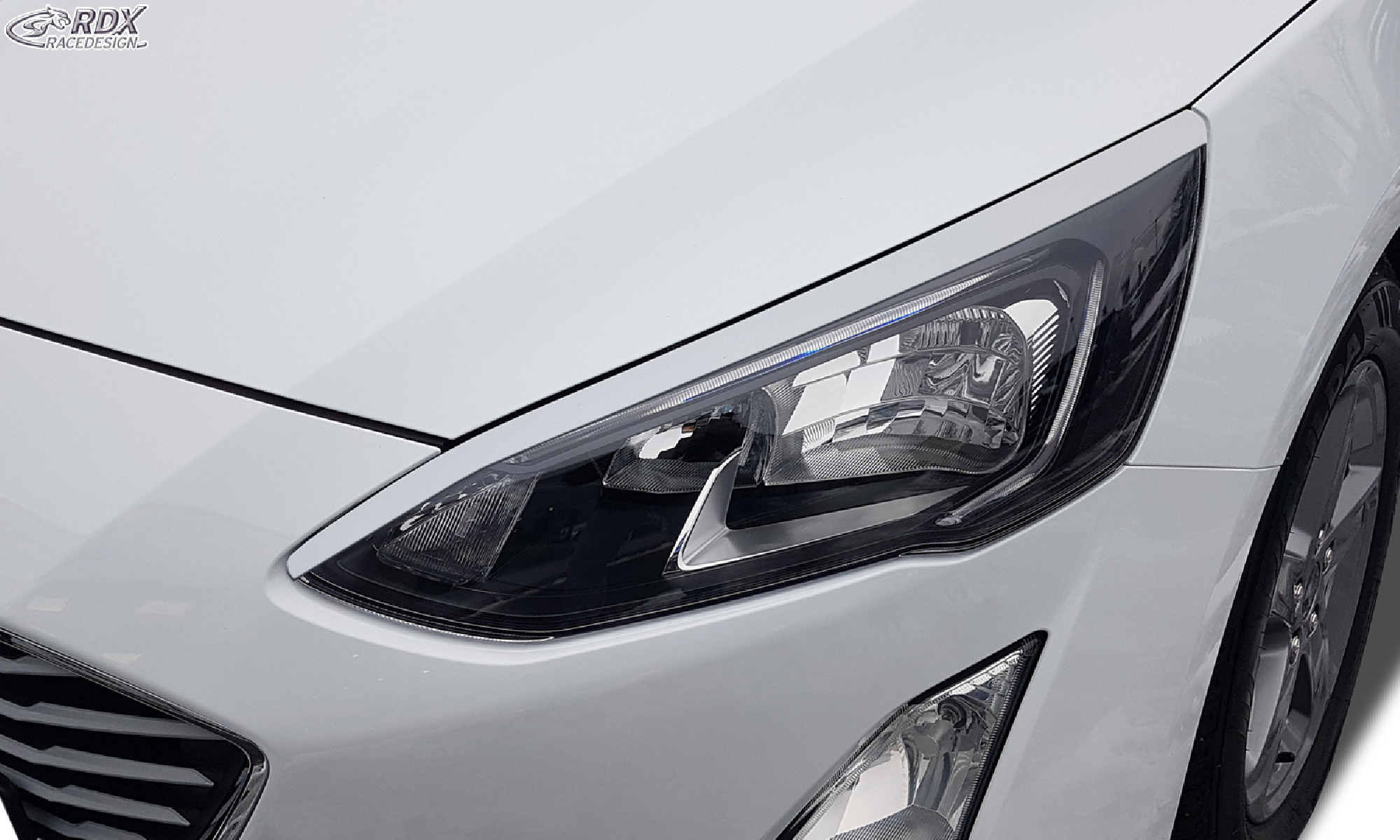 Scheinwerferblenden für FORD Focus 4 DEH (2018+) Böser Blick