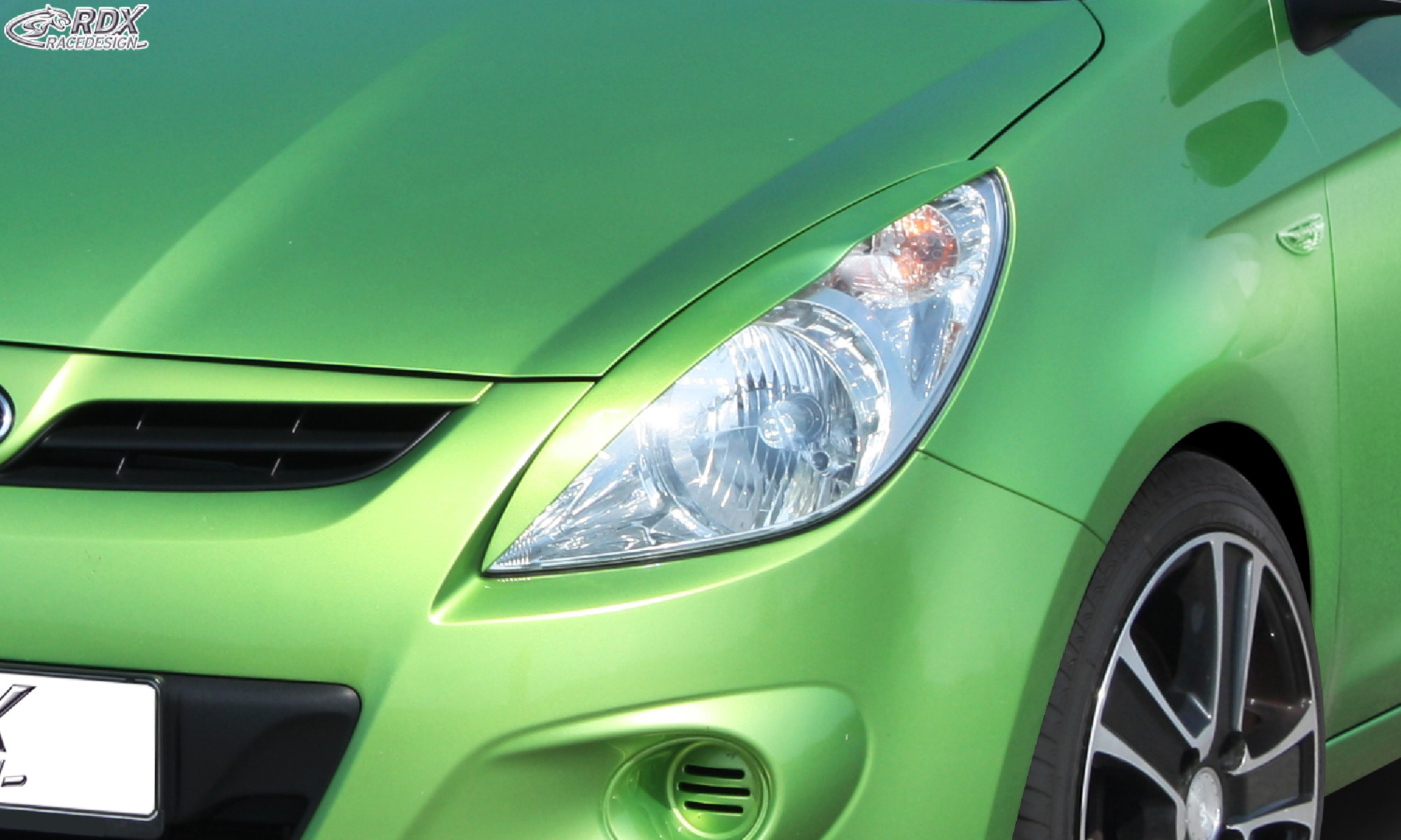 Scheinwerferblenden für HYUNDAI i20 PB / PBT (2008-2012) Böser Blick