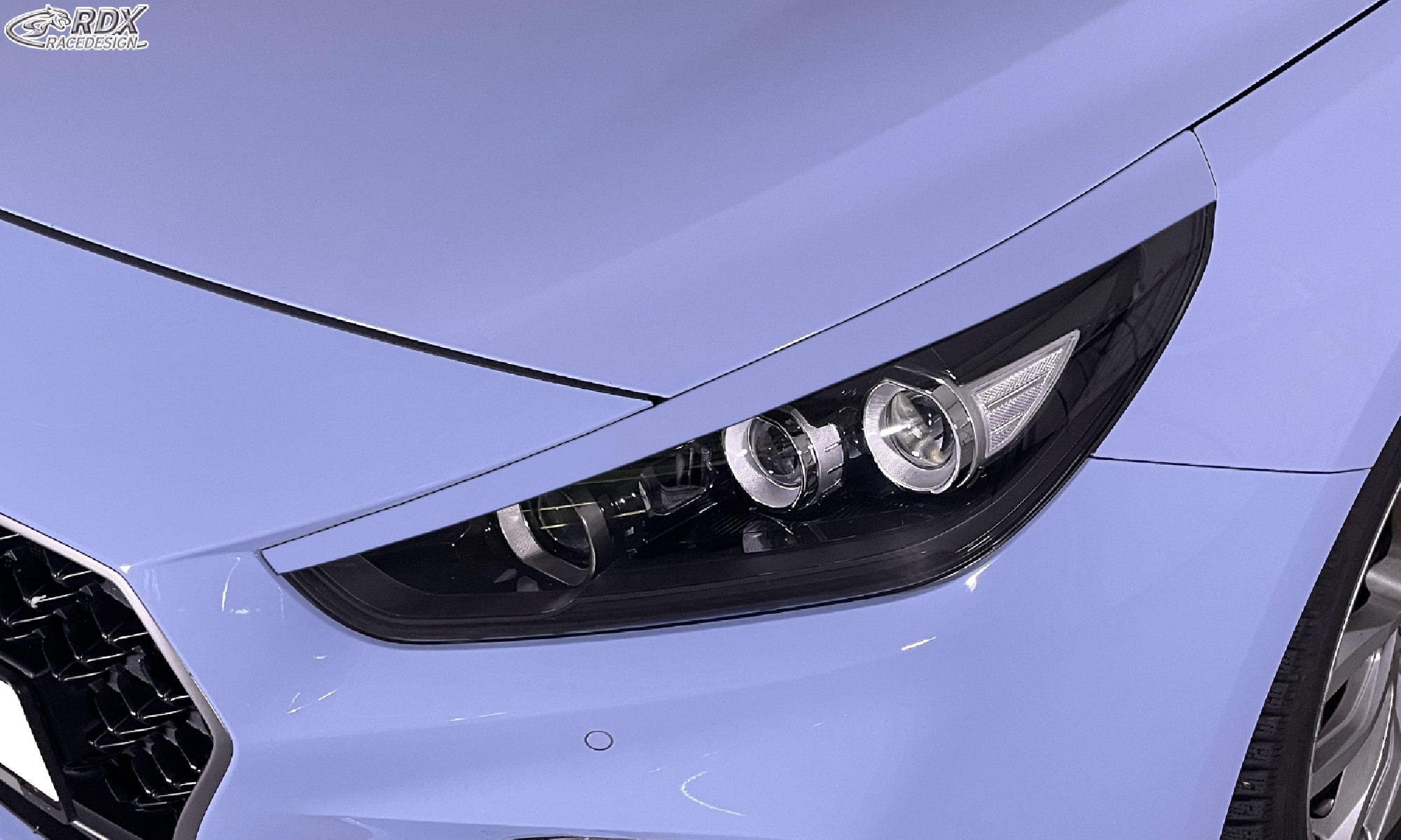 Scheinwerferblenden für HYUNDAI i30 PD PDE (2017-2021) Böser Blick Scheinwerferblenden für HYUNDAI i30 PD PDE (2017-2021) Böser Blick