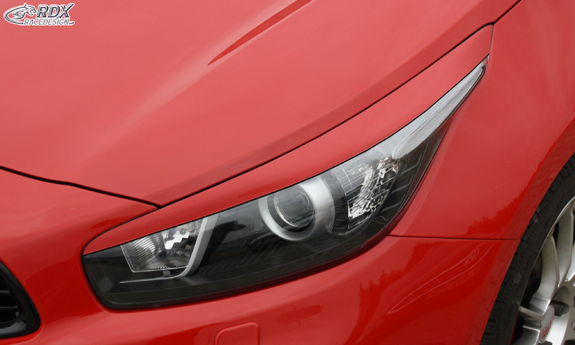 Scheinwerferblenden für KIA Ceed Typ JD Böser Blick