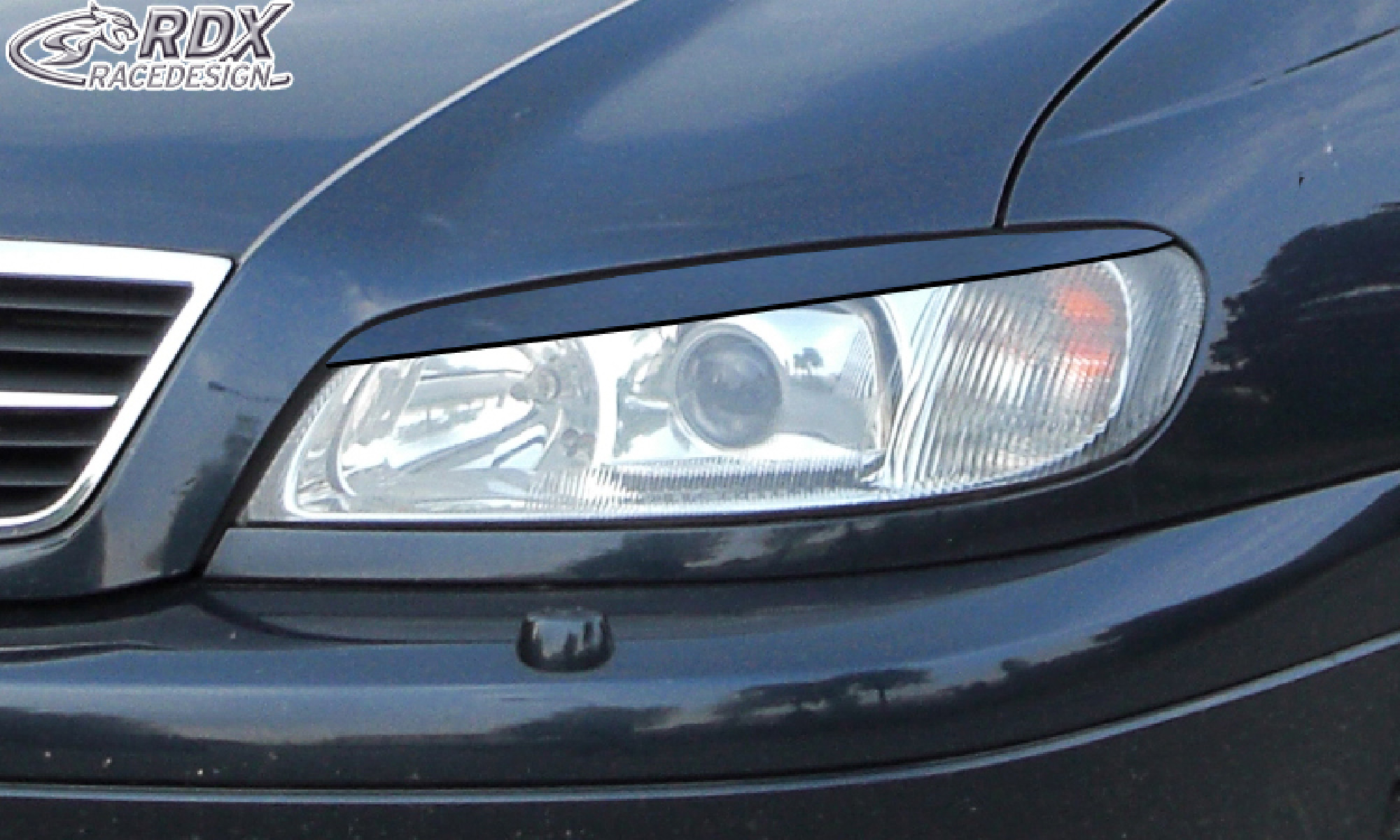 Scheinwerferblenden geeignet für OPEL Omega B Facelift 1999+ Böser Blick
