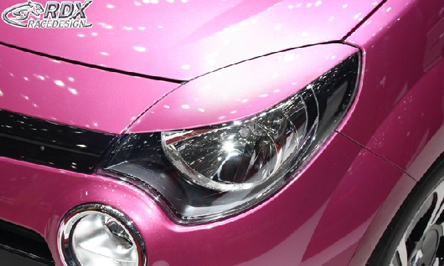 Scheinwerferblenden für RENAULT Twingo 2 Phase 2 2012-2014 Böser Blick