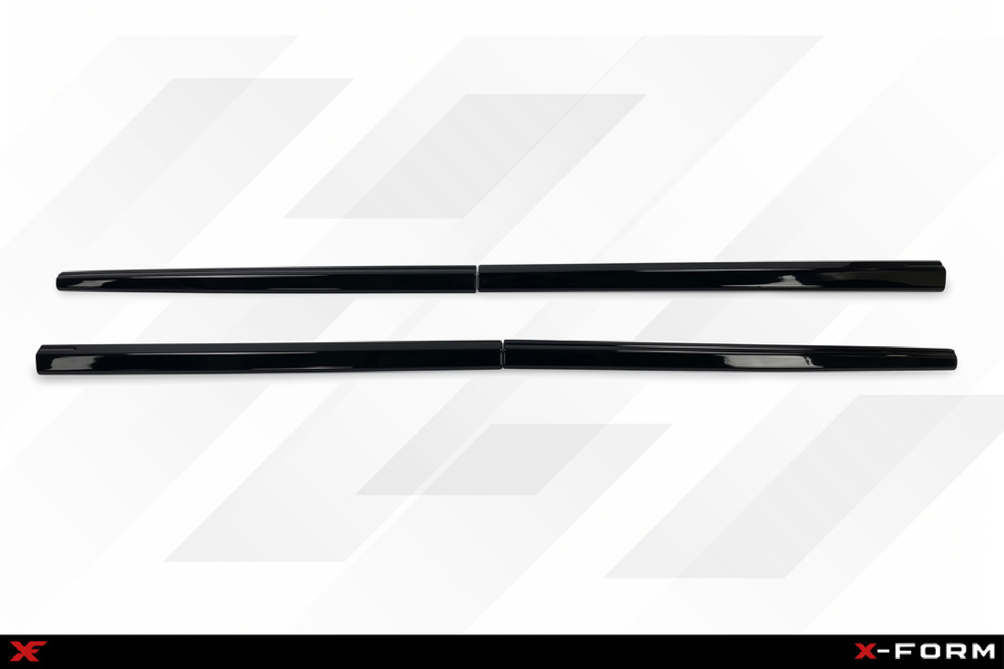  geeignet für Mercedes W447 Glänzend Schwarz ABS Cup Seitenschweller Ansatz