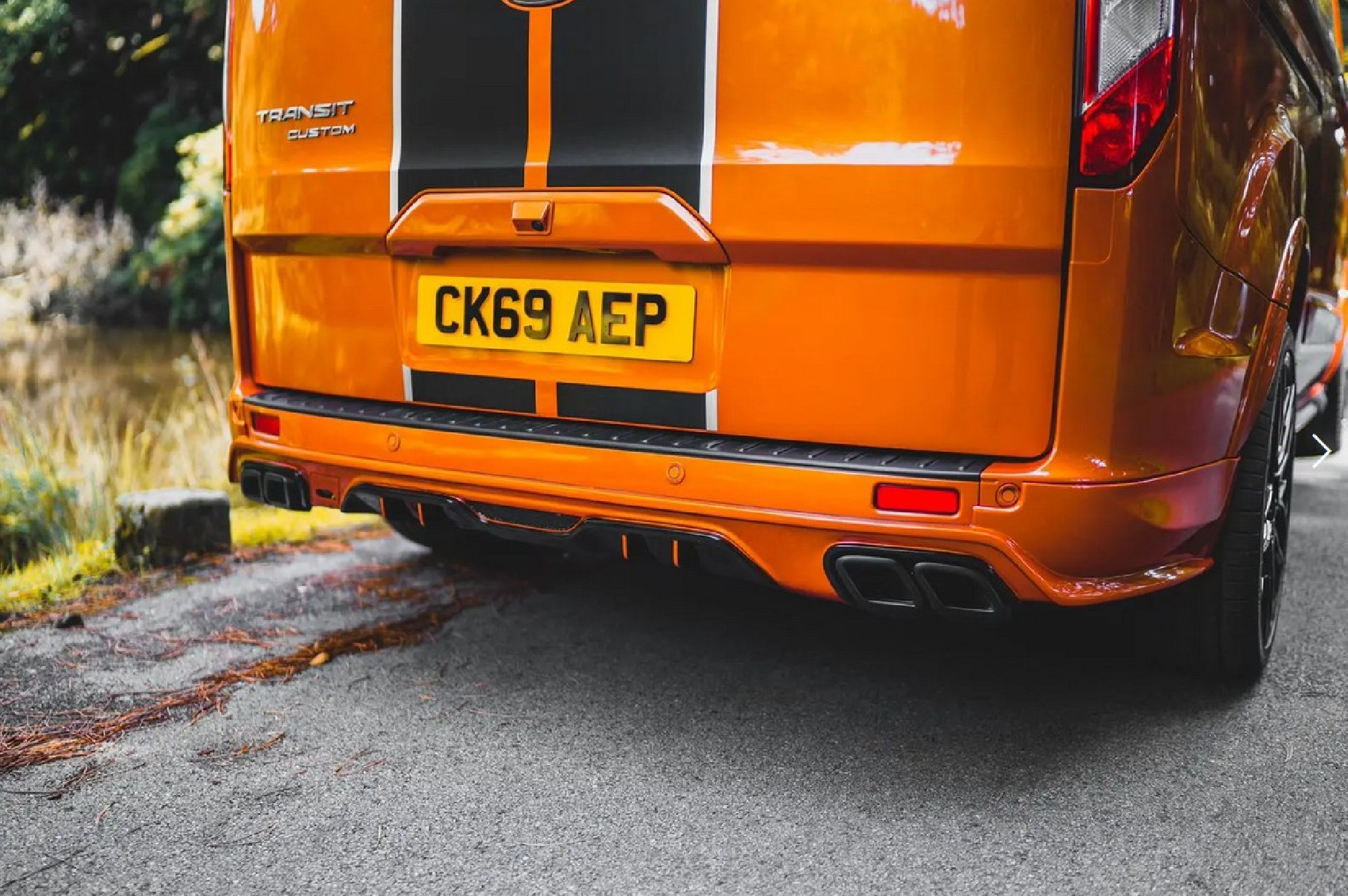 Hecklippe Ford Transit Custom ab 18-23 Sport Modell