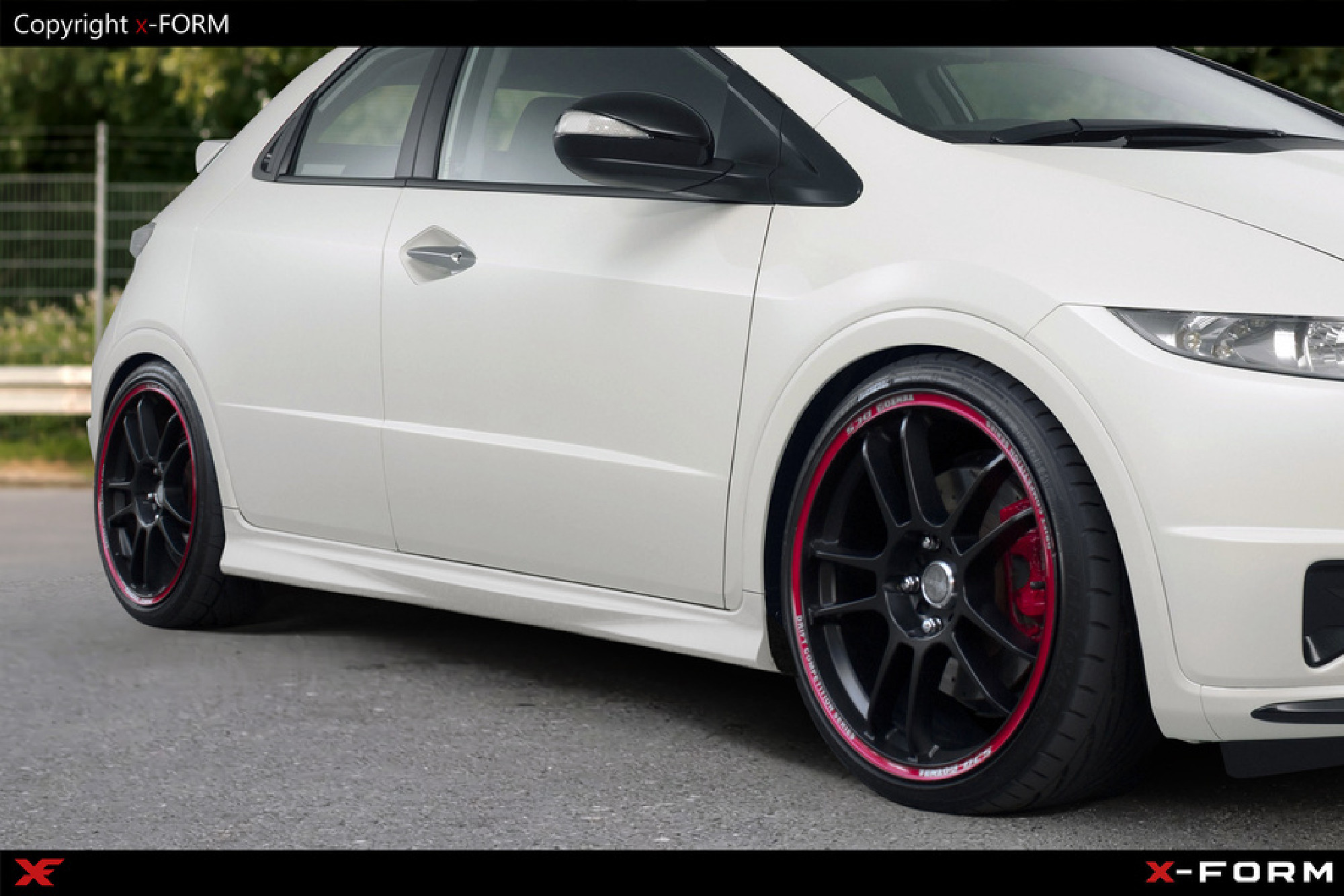  geeignet für Honda Civic MK VIII Seitenschweller