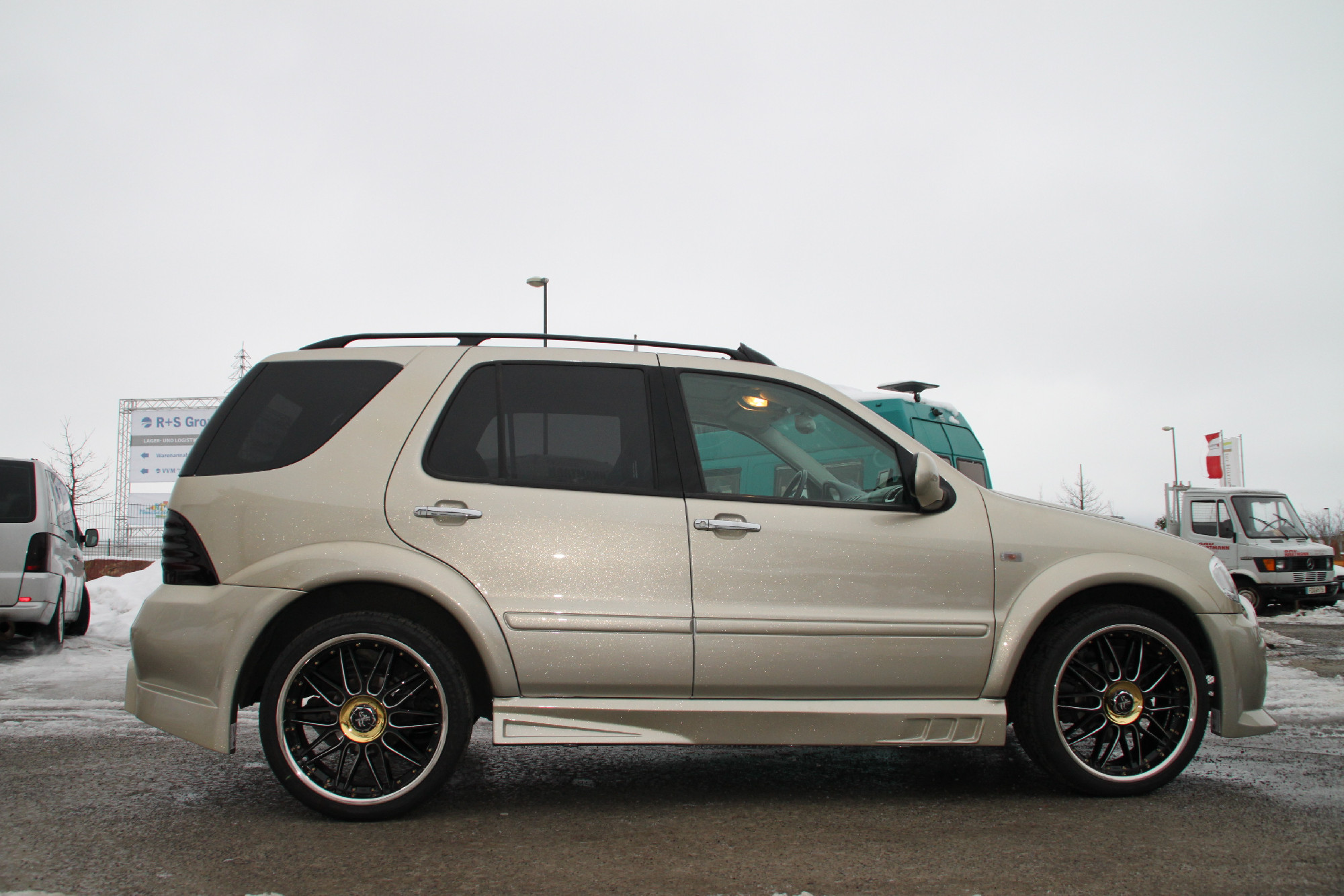 Seitenschweller Mercedes ML W 163