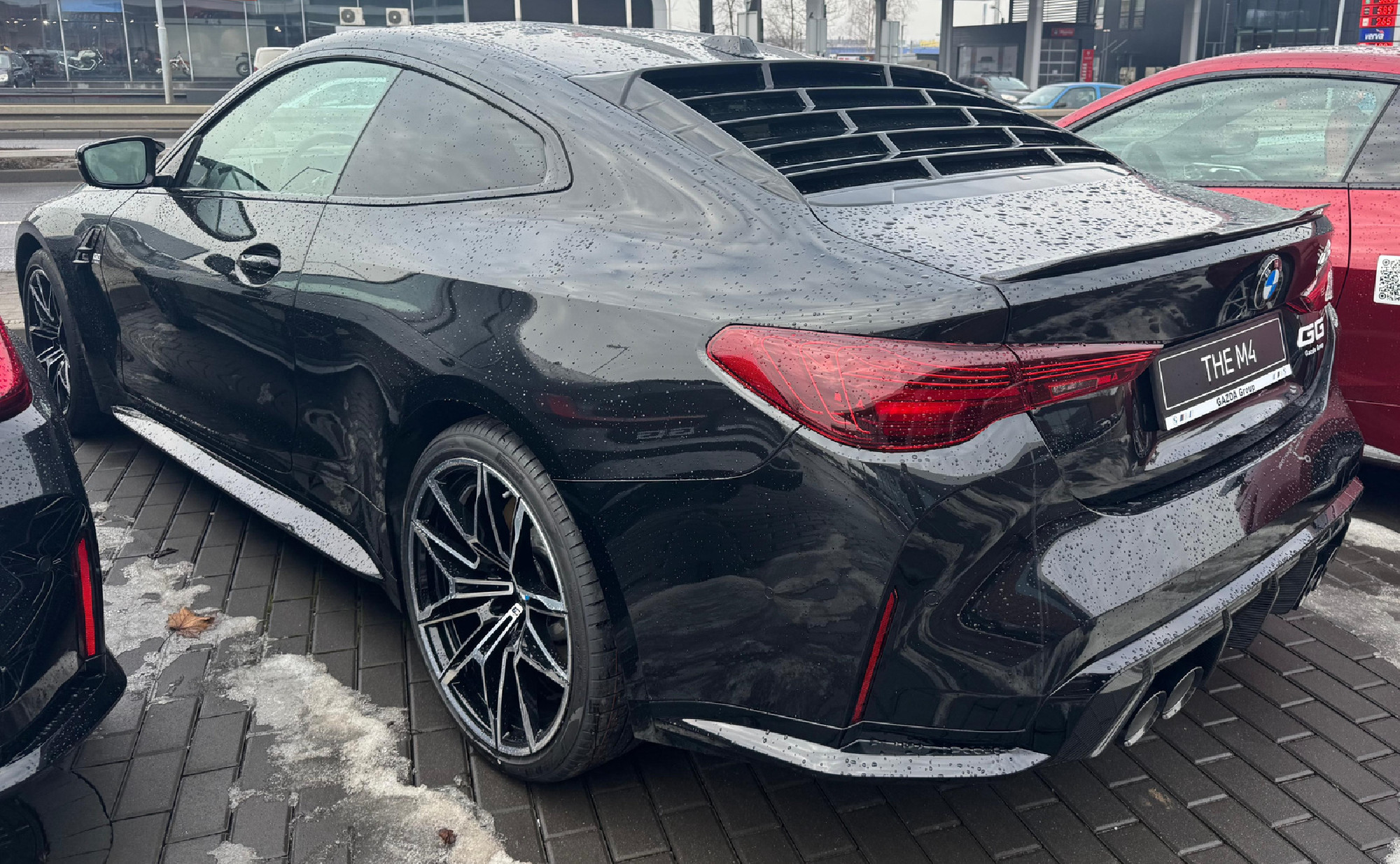 Für BMW 4er (G22/G82) Heckscheiben Jalousie,Windows Louver