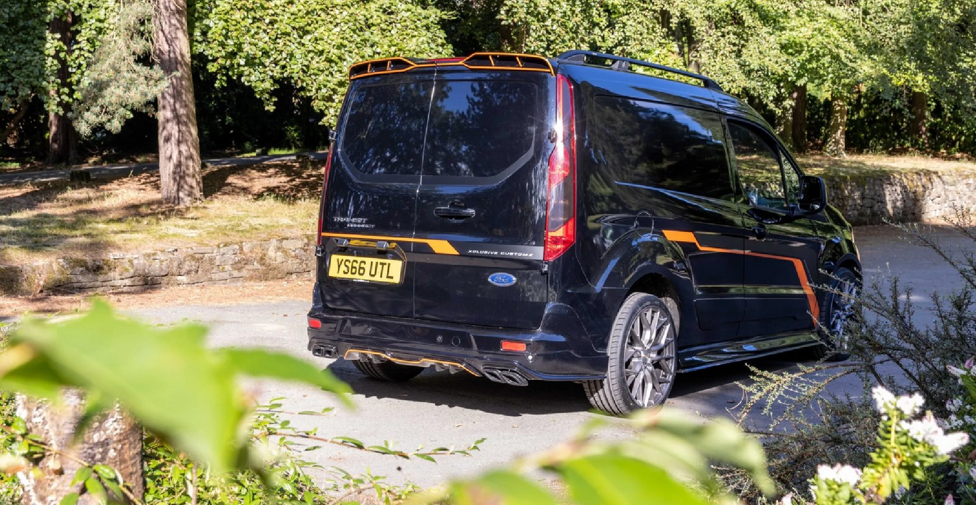 geeignet für Ford Transit Connect V2 Dachspoiler 12-17
