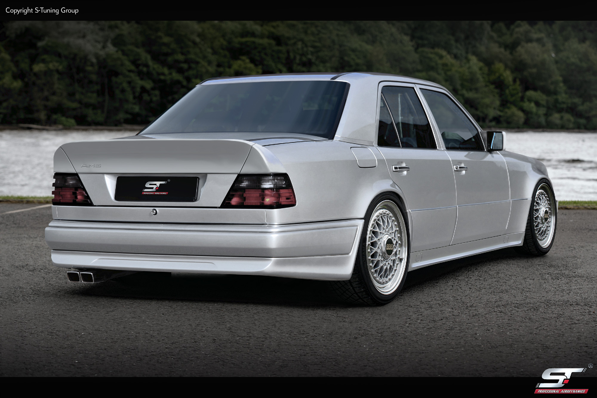 Kofferraumspoiler Mercedes E klasse W124