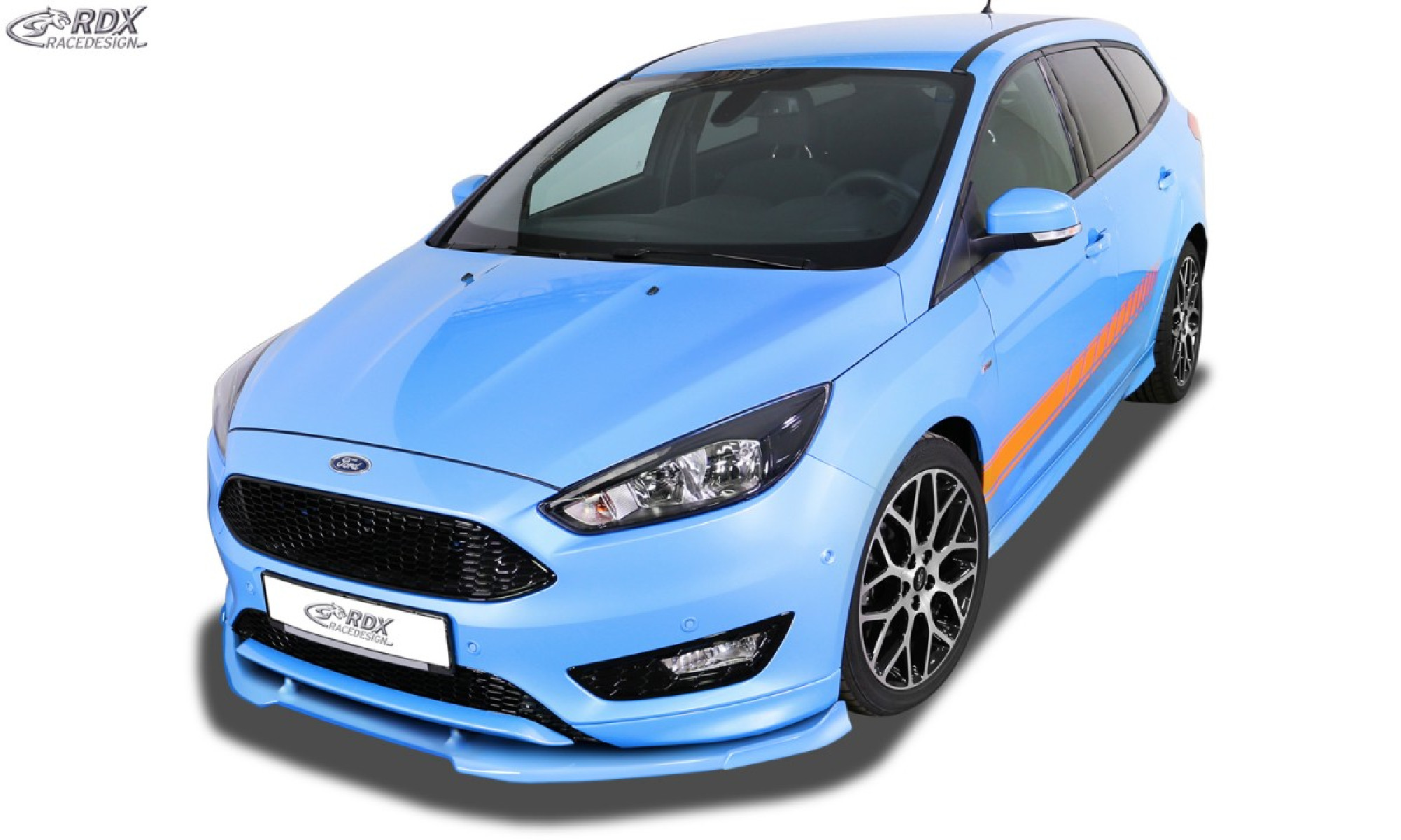 Frontspoiler  für FORD Focus 3 ST-Line Facelift (2015+) Frontlippe Front Ansatz Vorne Spoilerlippe