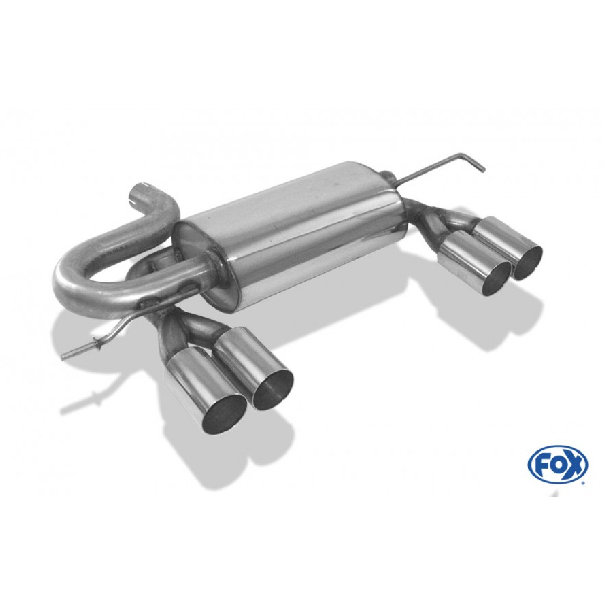 Audi S3 Typ 8L Endschalldämpfer Ausgang rechts/links  63,5mm - 2x80