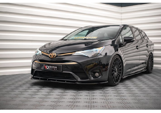 Cup Spoilerlippe Front Ansatz V.2 für Toyota Avensis Mk3 Facelift