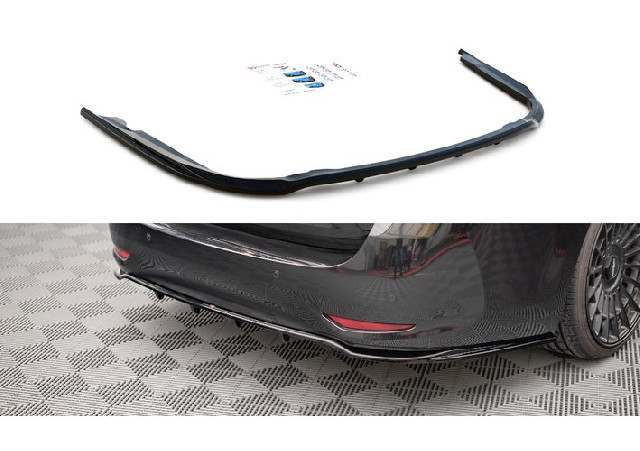 Mittlerer Cup Diffusor Heck Ansatz DTM Look für Toyota Avensis Mk3 Facelift