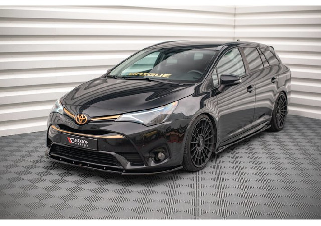 Cup Spoilerlippe Front Ansatz V.1 für Toyota Avensis Mk3 Facelift
