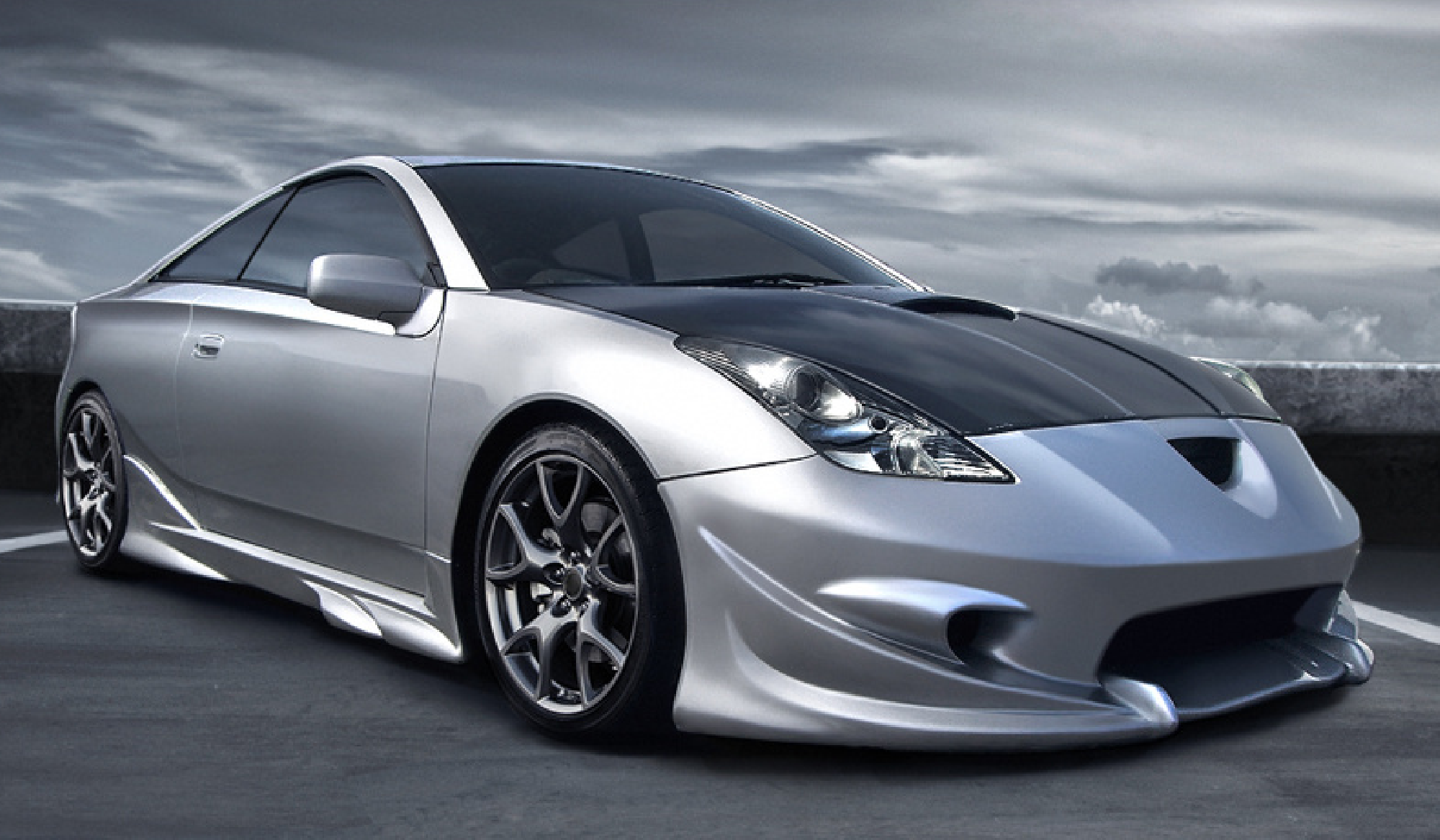 Toyota Celica T23 Frontstoßstange V2