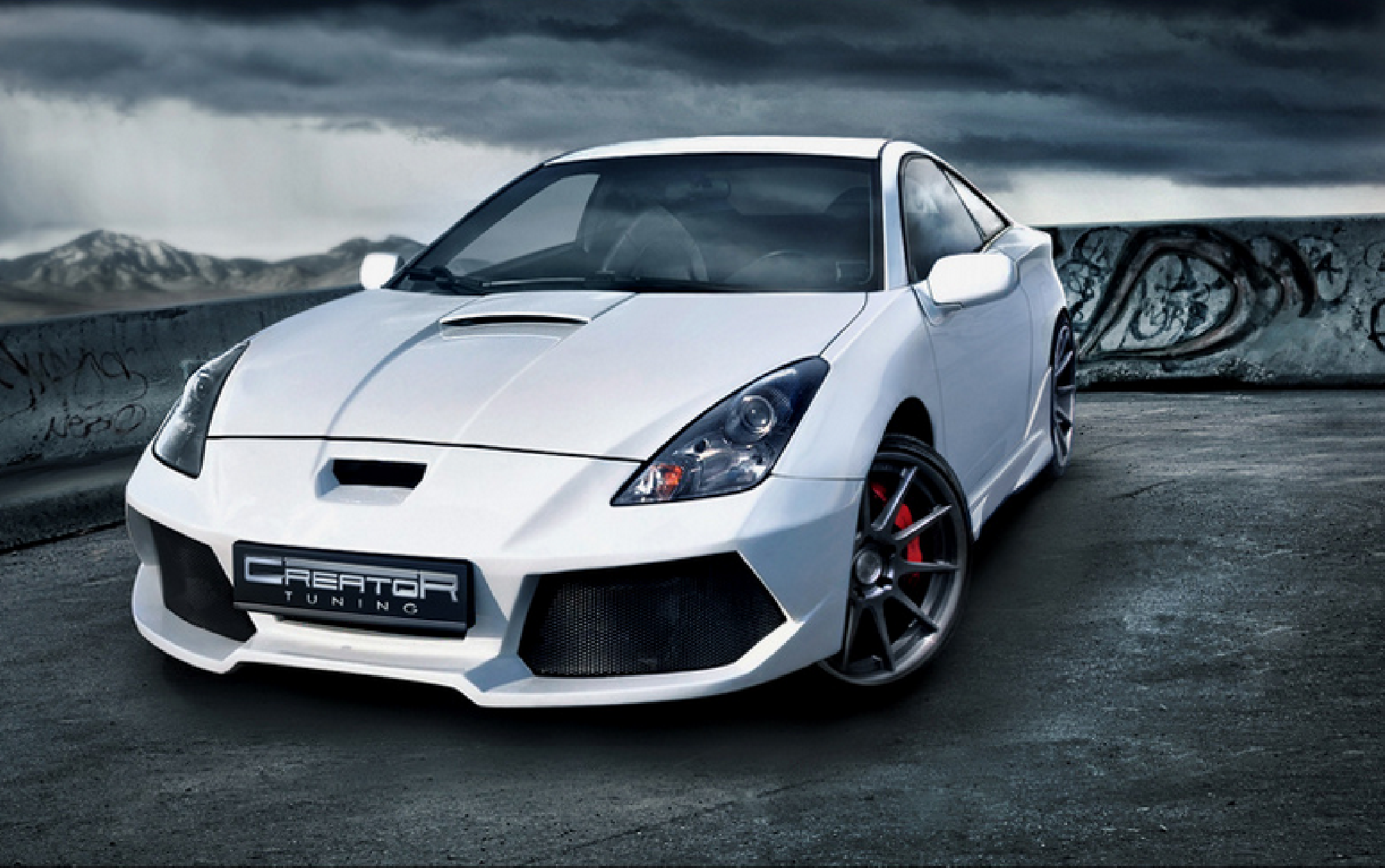 Toyota Celica T23 Frontstoßstange V1
