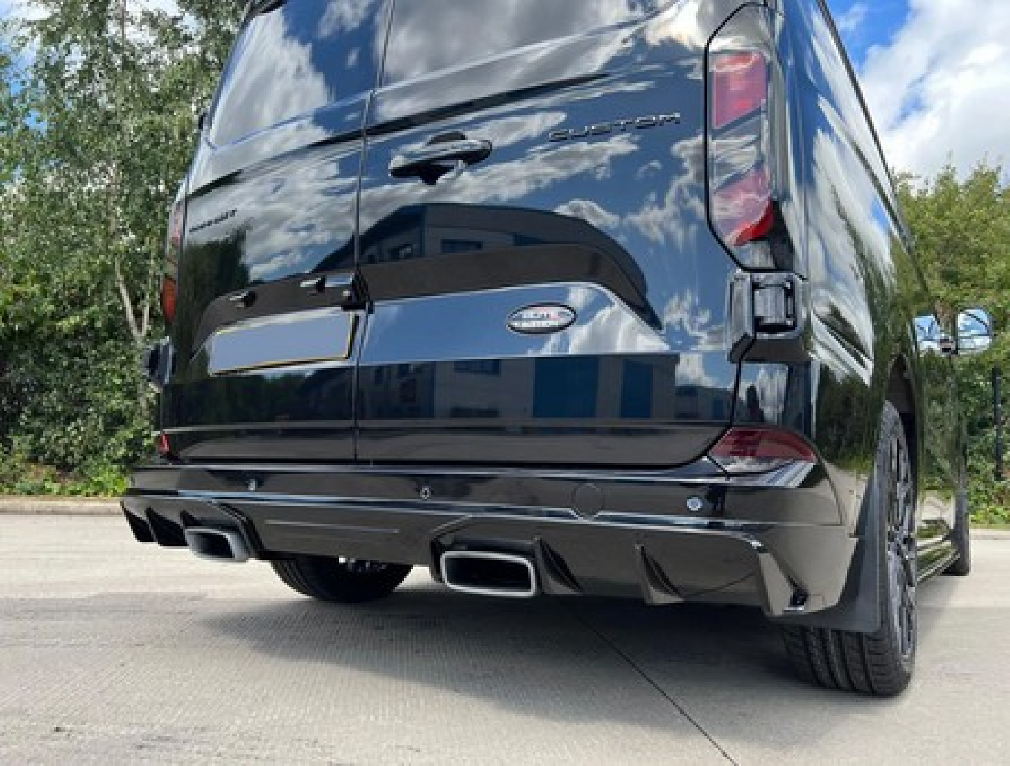 Ford Transit Custom Heckansatz XR2 ab 24+