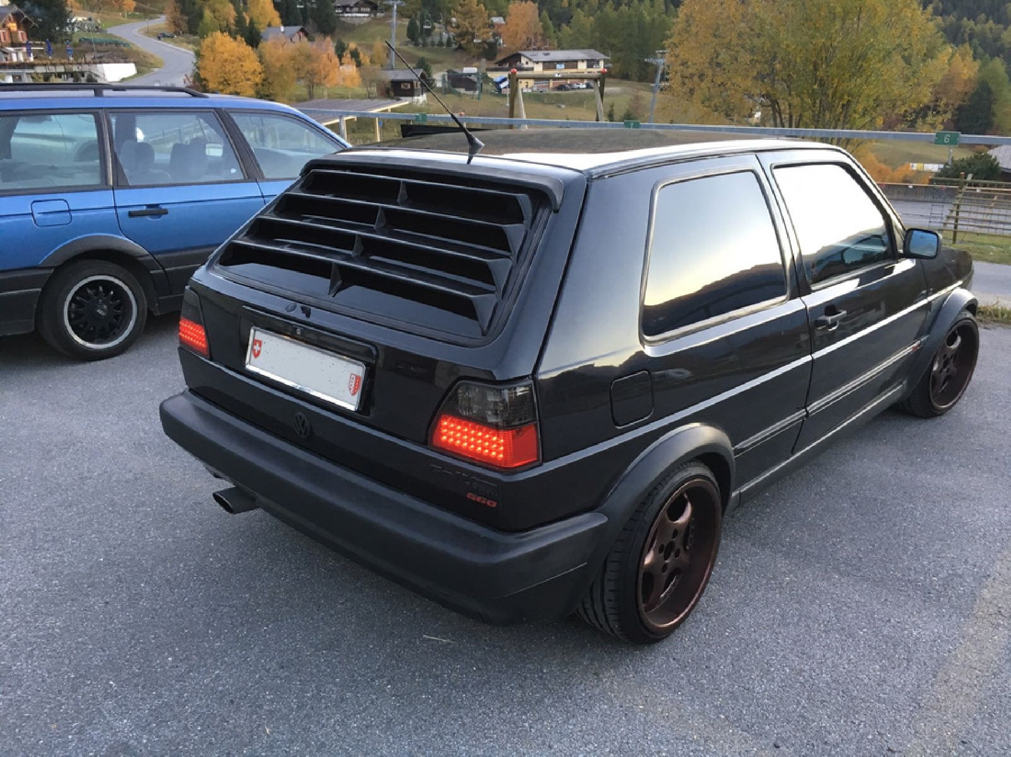  Volkswagen Golf II Heckscheiben Jalousie,Windows Louver (kein Original VW)