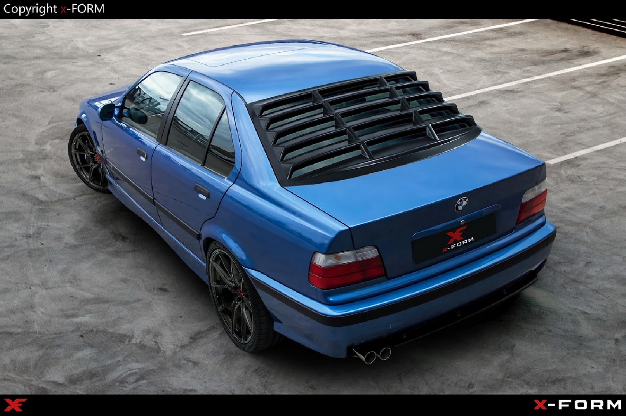Windows Louver BMW E36 Limo