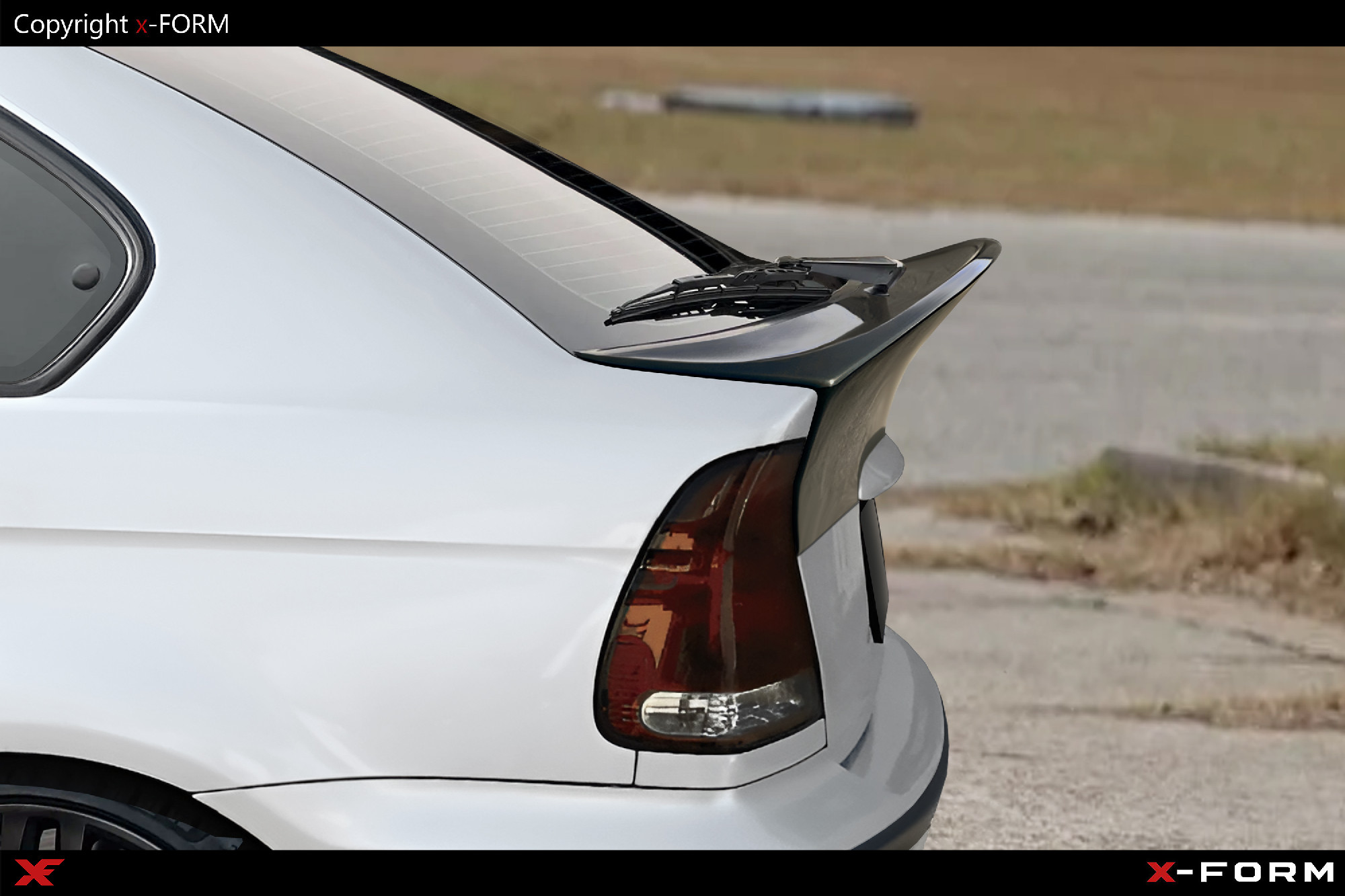 Trunk Spoiler ABS BMW E46 Compact
