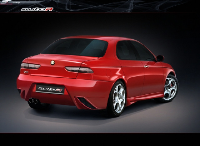 Alfa Romeo 156 Lostboy Rearbumper
