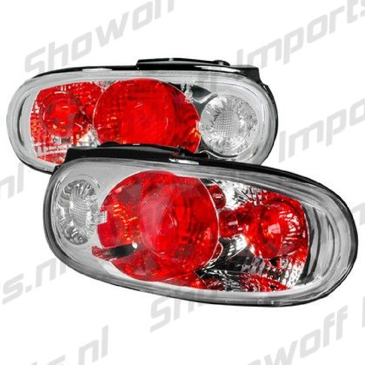 Mazda MX5 89-97 Altezza Style Tail Lights Chrome