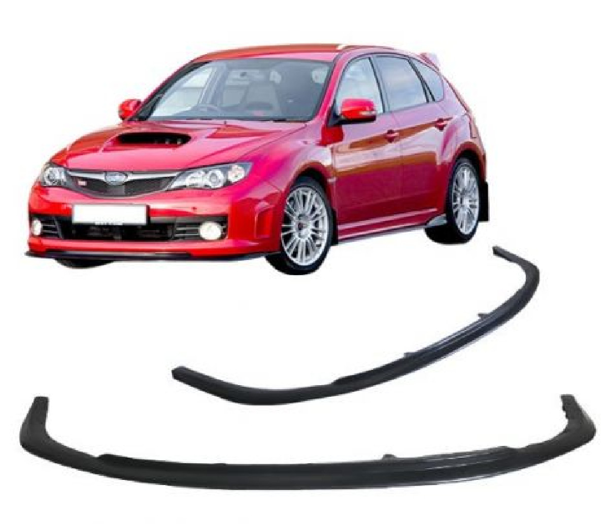 Subaru Impreza 11-14 Chargespeed Style PU Front Bumperlip 